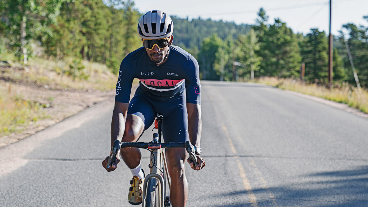 Image Of Trainingpeaks Ambassador Noah Collins Using A Cycling Training Plan During A Road Cycling Workout