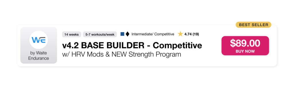 Best Base-Building Training Plan With Strength Training