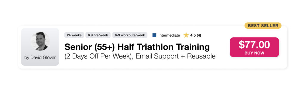 Best Half-Distance Triathlon Training Plan for Masters Athletes